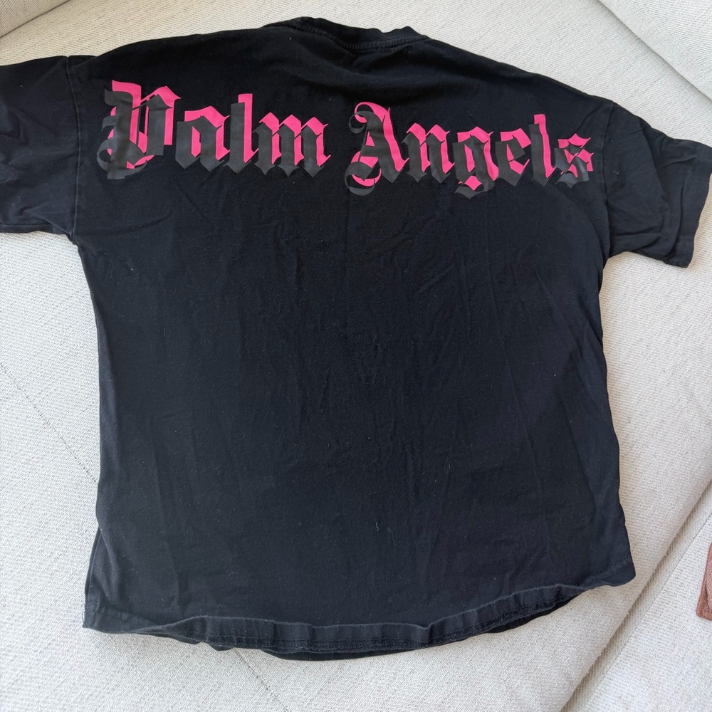 Palm Angels Black Tee Womens